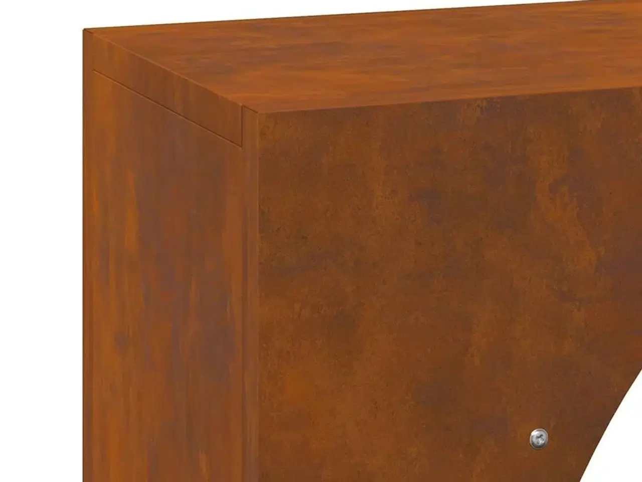 Billede 9 - Brændestativ 50x23x100 cm forvitringsstål