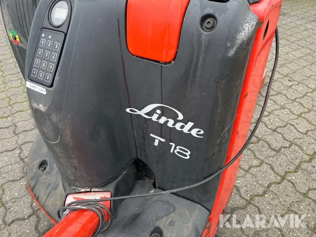 Billede 10 - El-hund Linde T18 1800kg