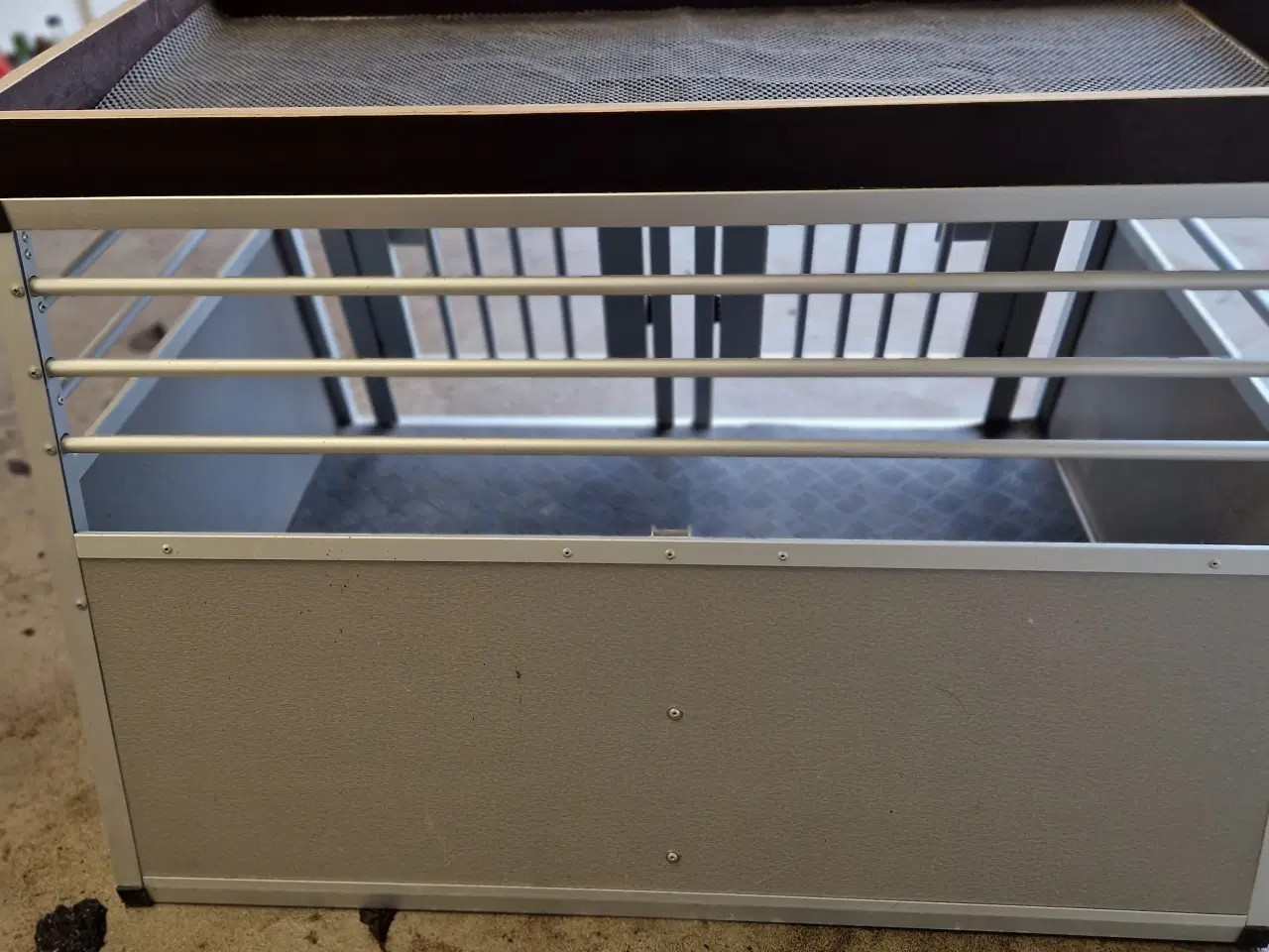 Billede 4 - Dobbelt hundebur med løs skillevæg