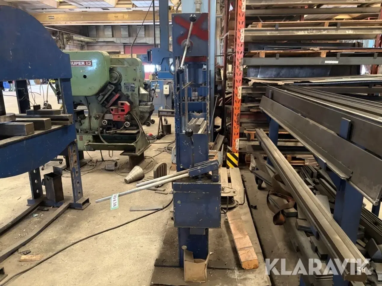 Billede 6 - Hydraulisk værkstedspresse