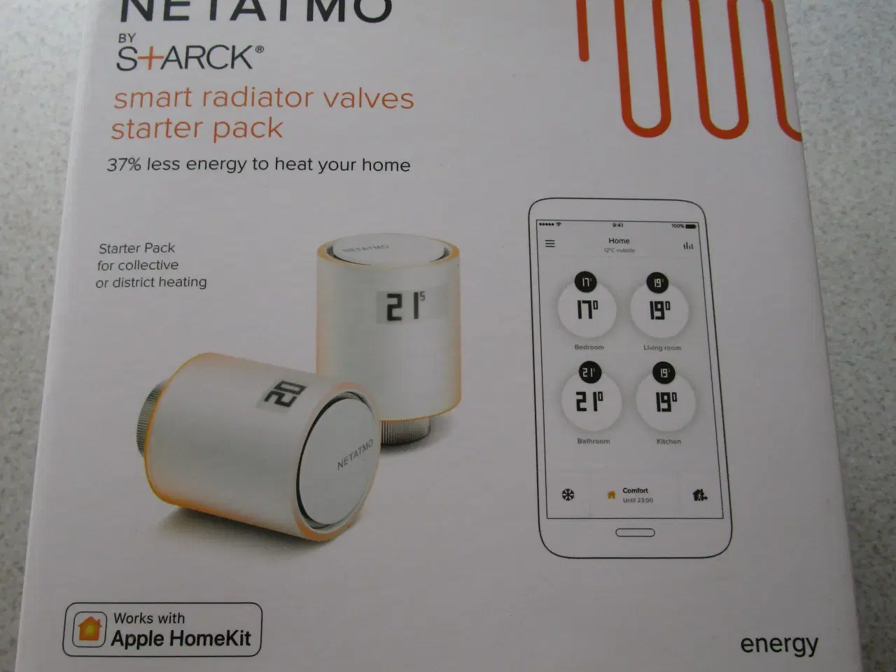 Billede 2 - 6stk. Netatmo Smart Radiator Termostat