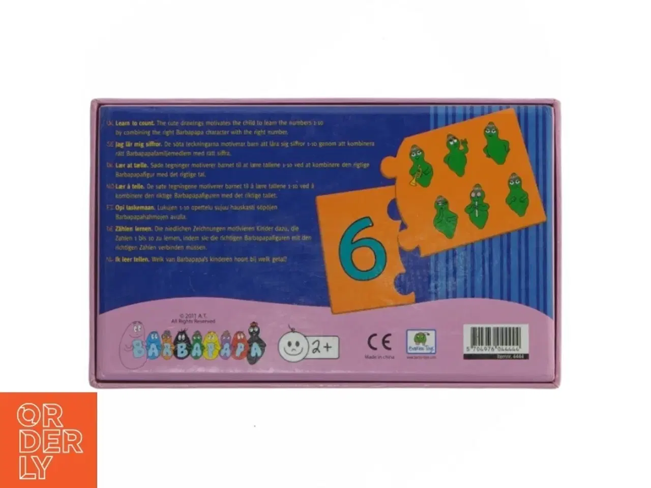Billede 4 - Børne puslespil fra Barbapapa (str. 10. kort)