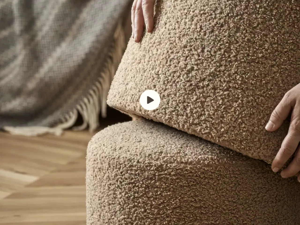 Billede 3 - Puf/fodskammel