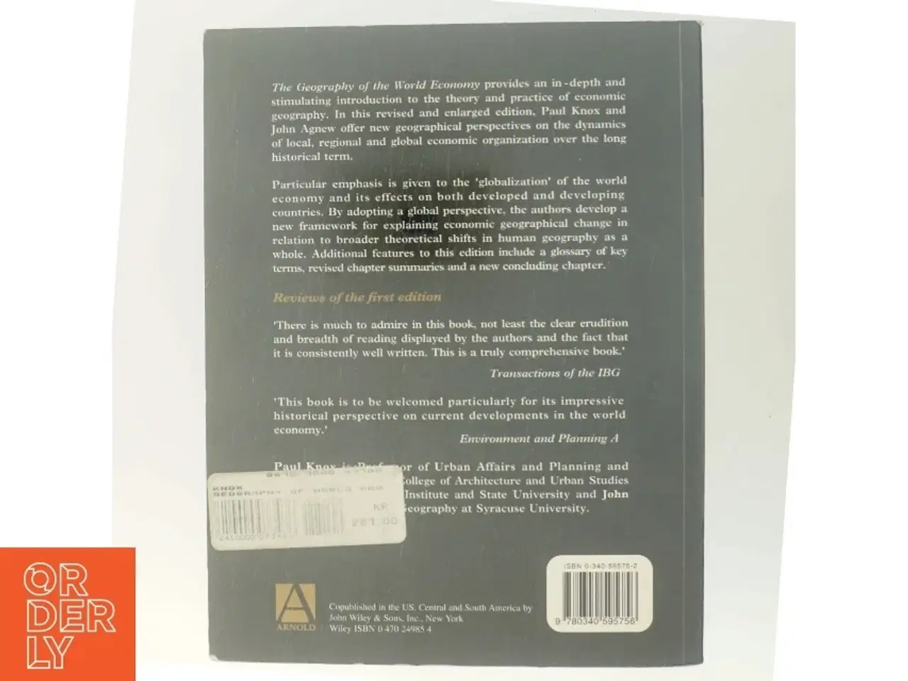 Billede 3 - The geography and the world economy : an introduction to economic geography (Bog)