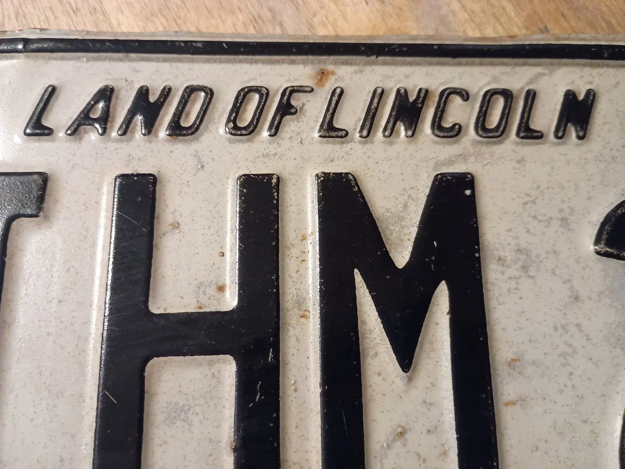 Billede 2 - USA nummerplade. Illinois 1978.