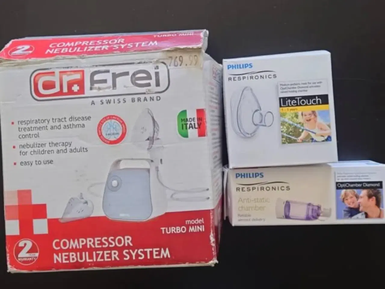 Billede 1 - Compressor system, chamber, respironics