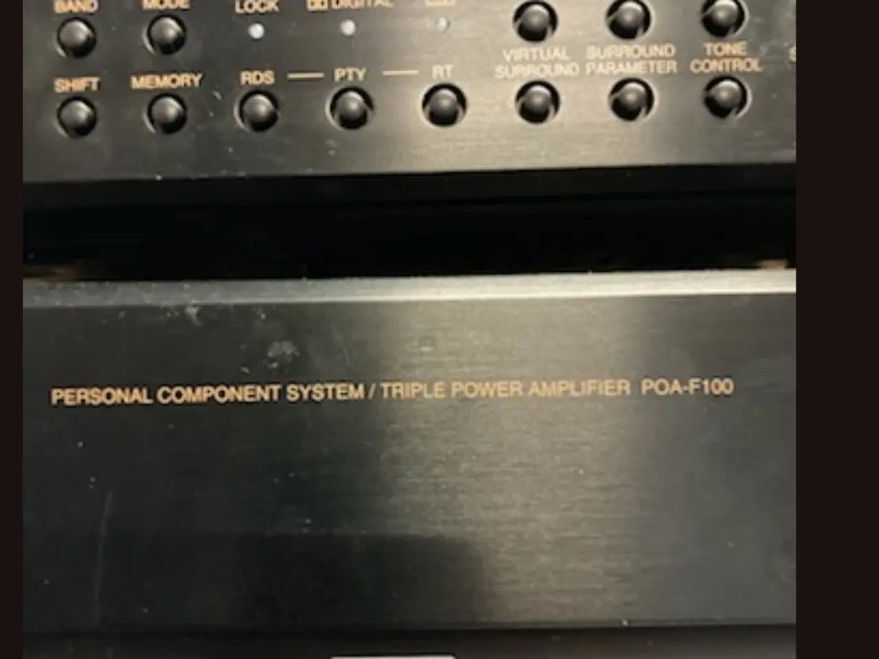 Billede 3 - Denon anlæg trible power amplifier
