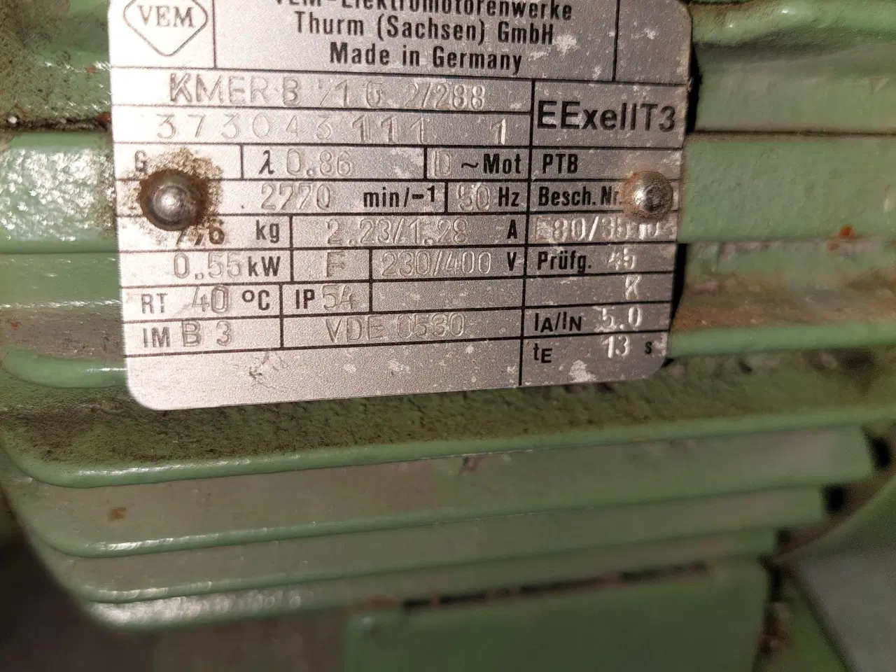 Billede 8 - Elmotor 4 stk
