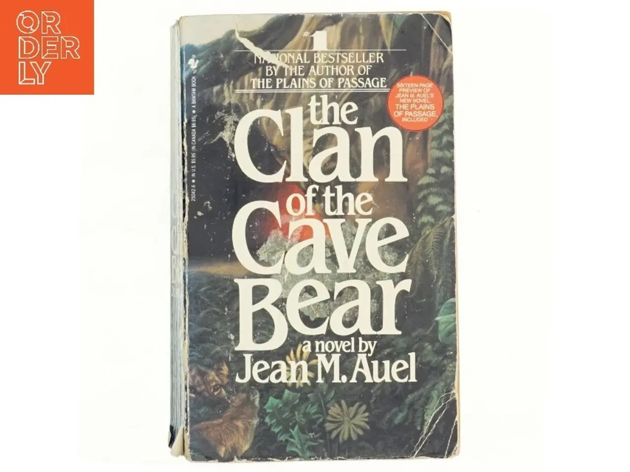 Billede 1 - Clan of the Cave Bear af Jean M. Auel (bog)