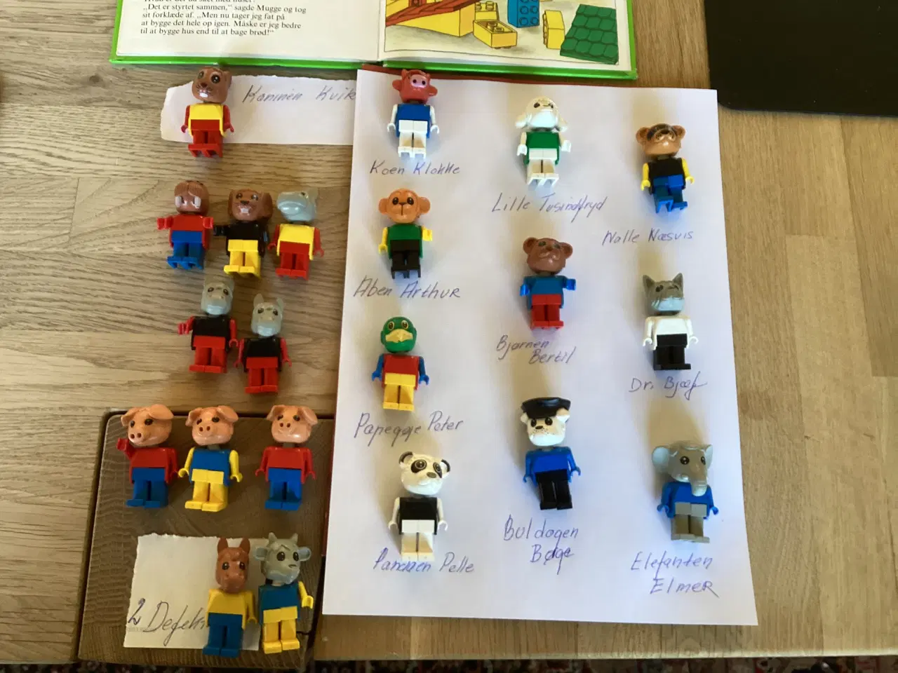 Billede 2 - Lego Fabuland figurer m/bog