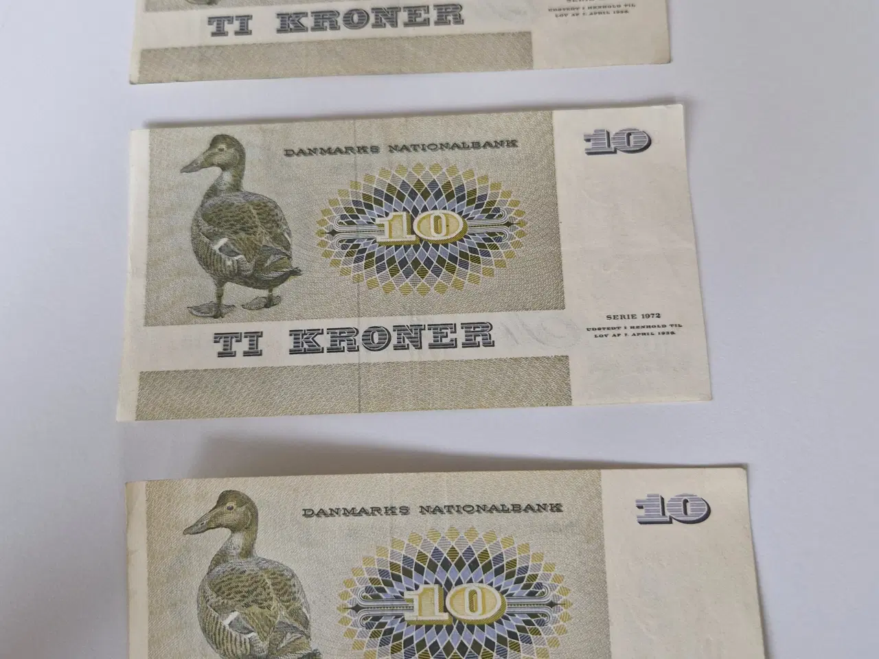 Billede 7 - Danske 10kr sedler 