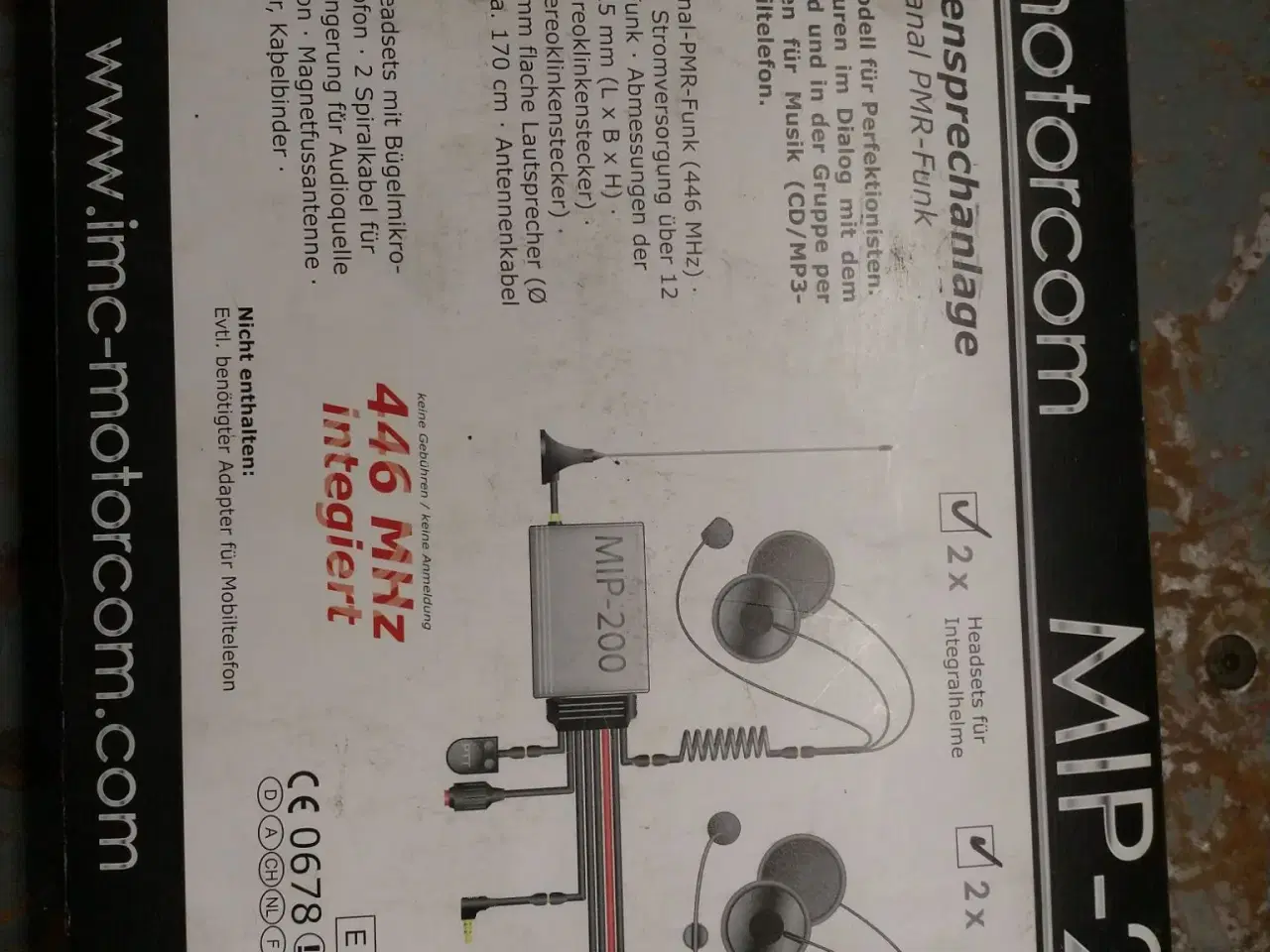 Billede 9 - Samtaleanlæg IMC motor com MIP-200