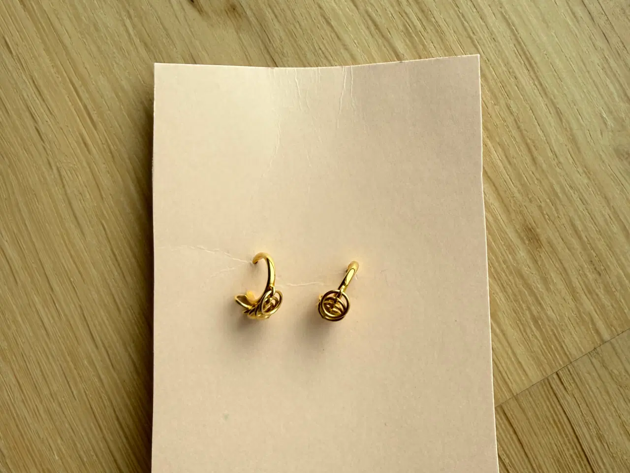 Billede 1 - NYE forgyldte creoler