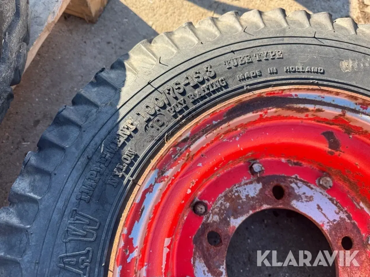 Billede 4 - Dæk Vedestein - Viskafors 2 styk