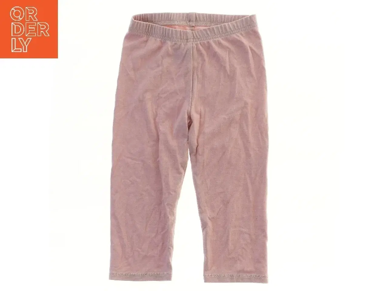 Billede 1 - Lysrosa leggings til børn (str. 116)