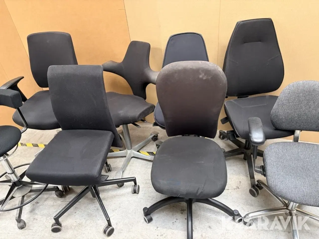 Billede 7 - Kontorstole blandet 8 styk