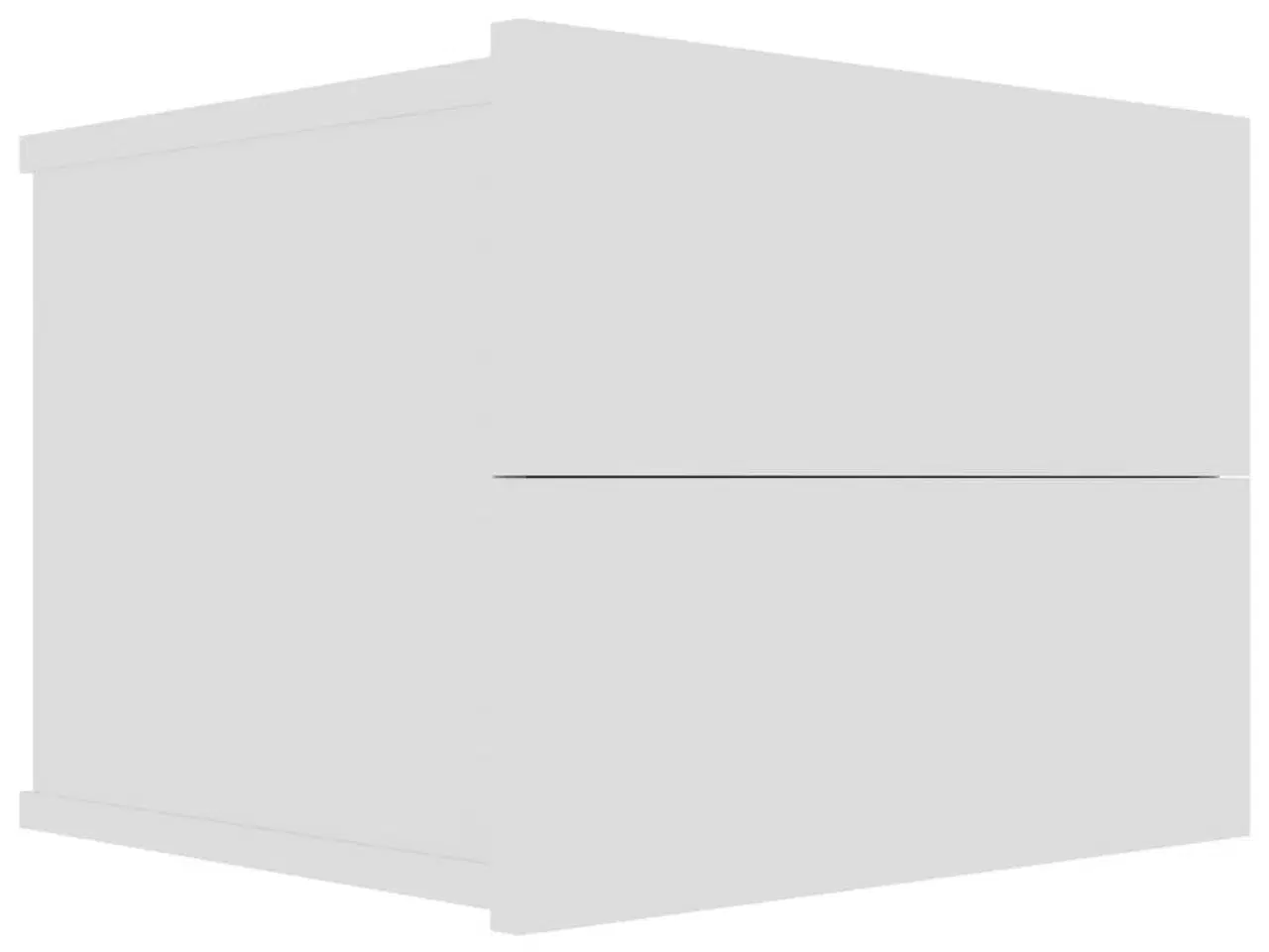 Billede 2 - Sengeskab 40x30x30 cm spånplade hvid