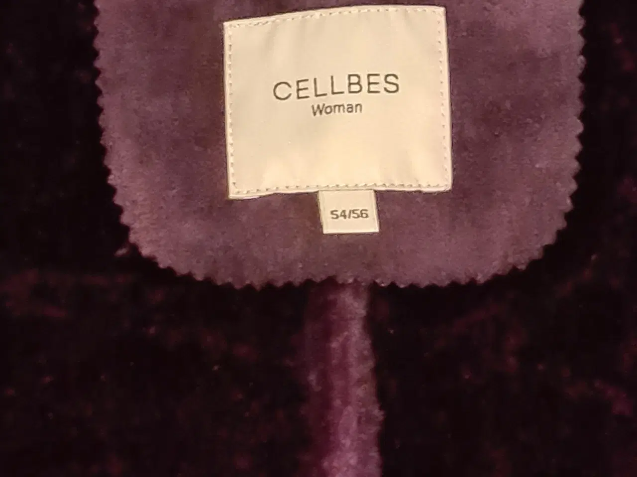 Billede 3 - Cellbes Andre jakker lilla imiteret ruskind dame s