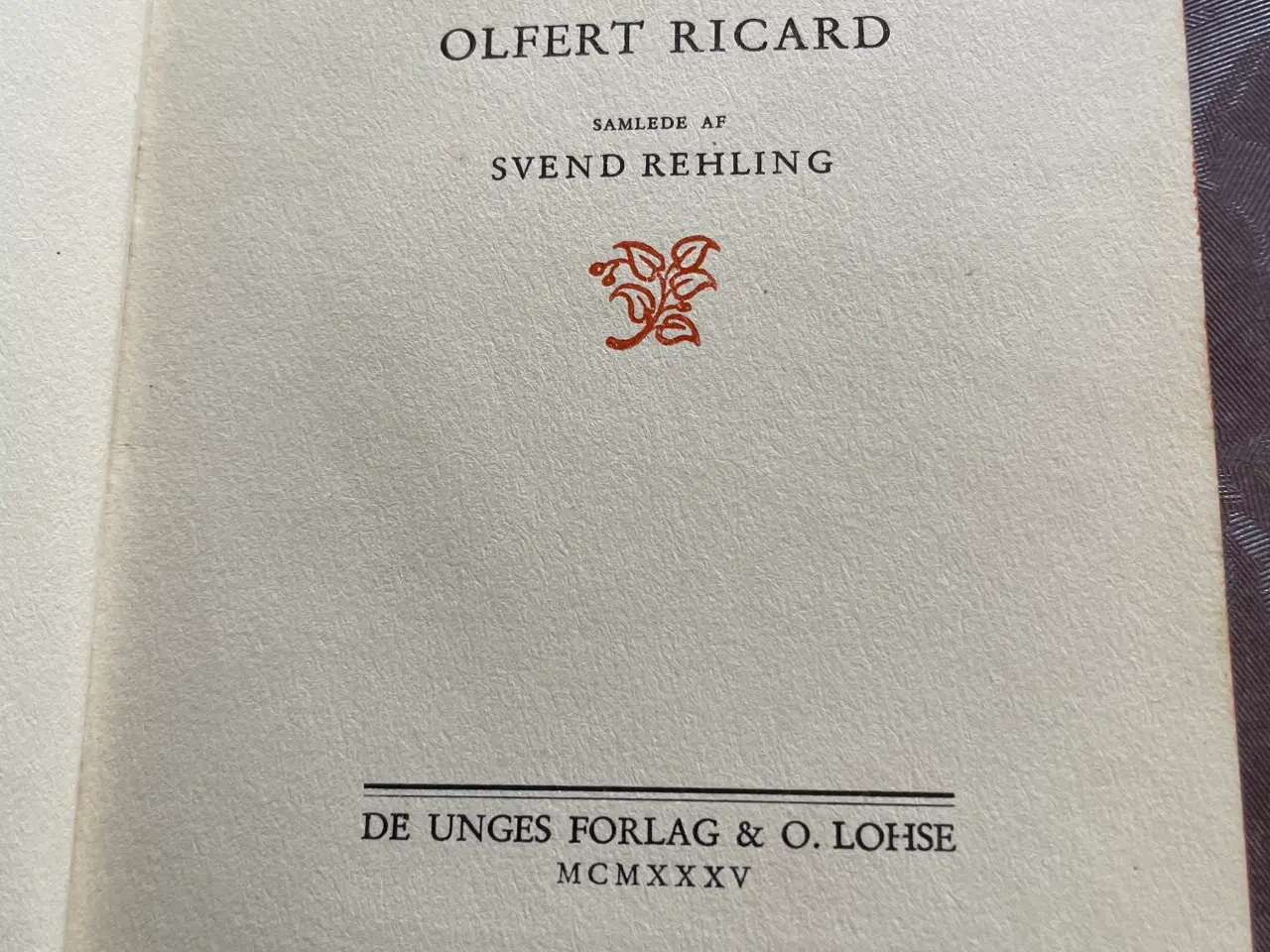 Billede 2 - Kerneord af præst Olfert Ricard