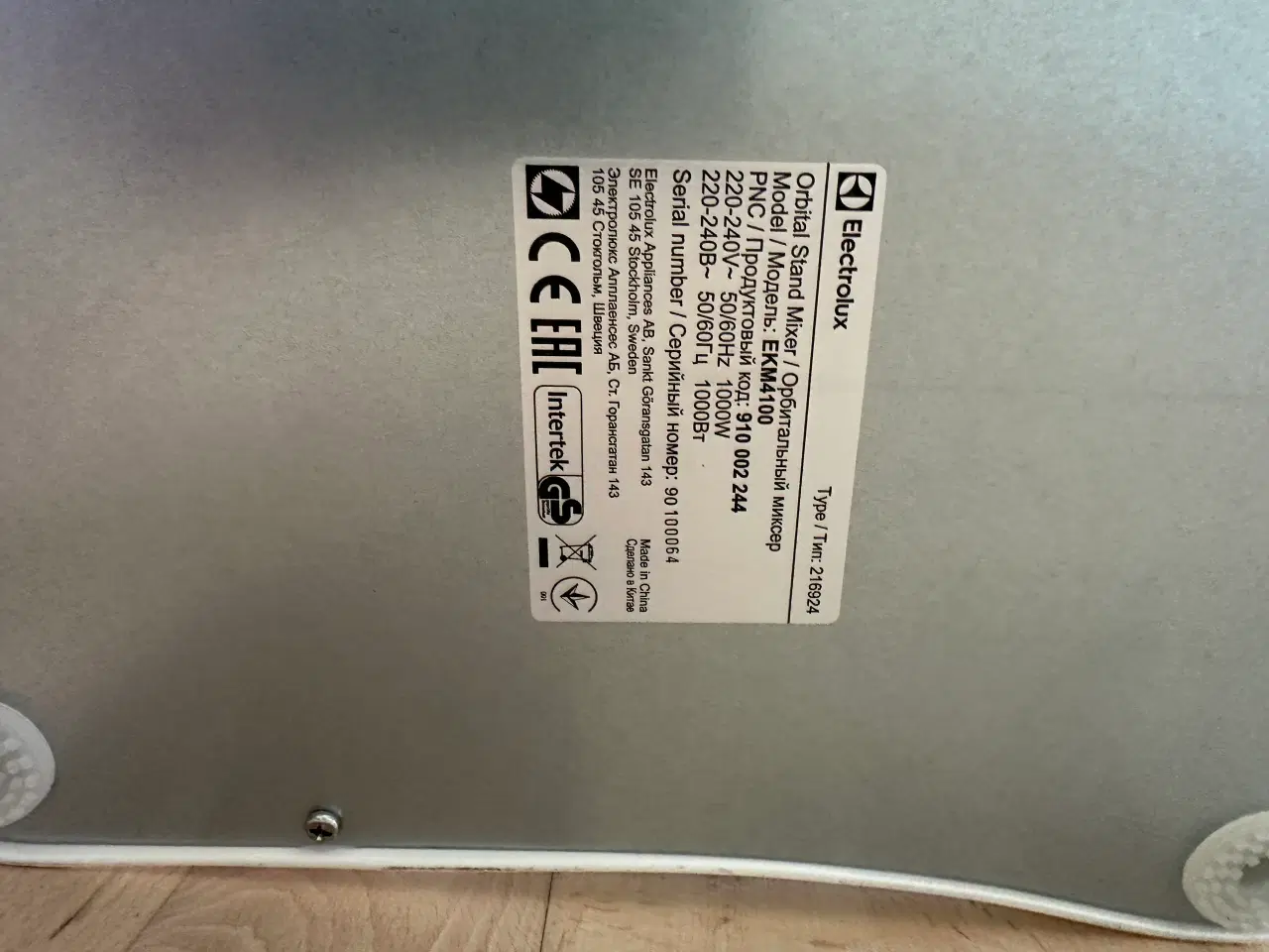 Billede 4 - Elektrolux Assistent model EKM4100