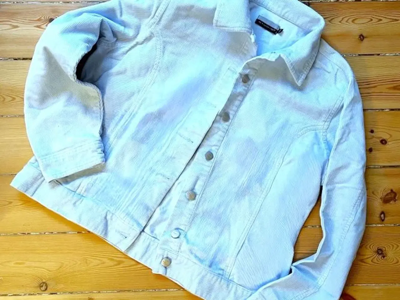 Billede 2 - Cowboyjakke i jernbanefløjl