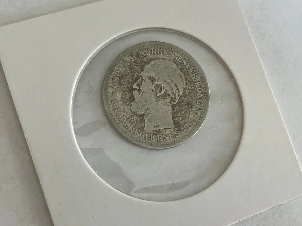 Billede 2 - 50 Øre 1896 Norge