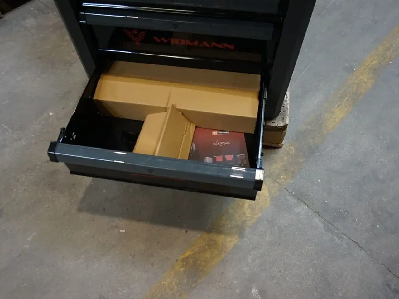 Billede 9 - Widmann Compact one værktøjsvogn. Syv skuffer inkl. værktøj