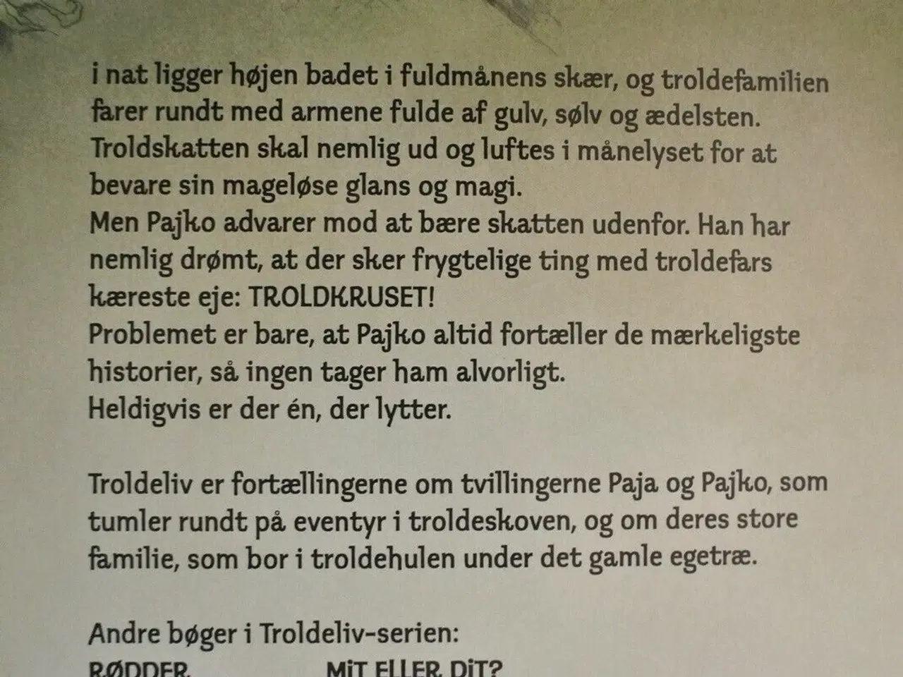 Billede 2 - troldeliv 7 - er det sandt, af sissel bøe og peter