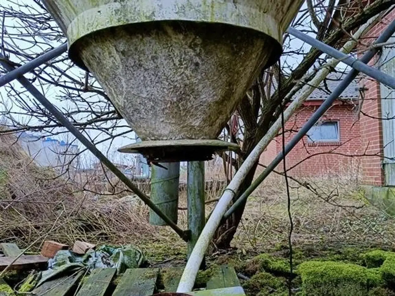 Billede 3 - Skiold MC 15 glasfiber silo, 1 stk.