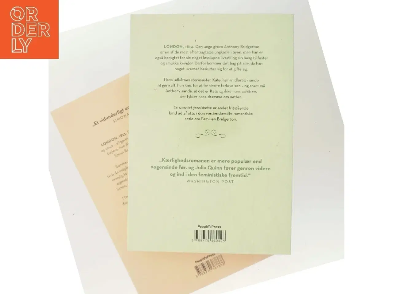 Billede 3 - Den ugifte hertug af Julia Quinn (f. 1970) (Bog)