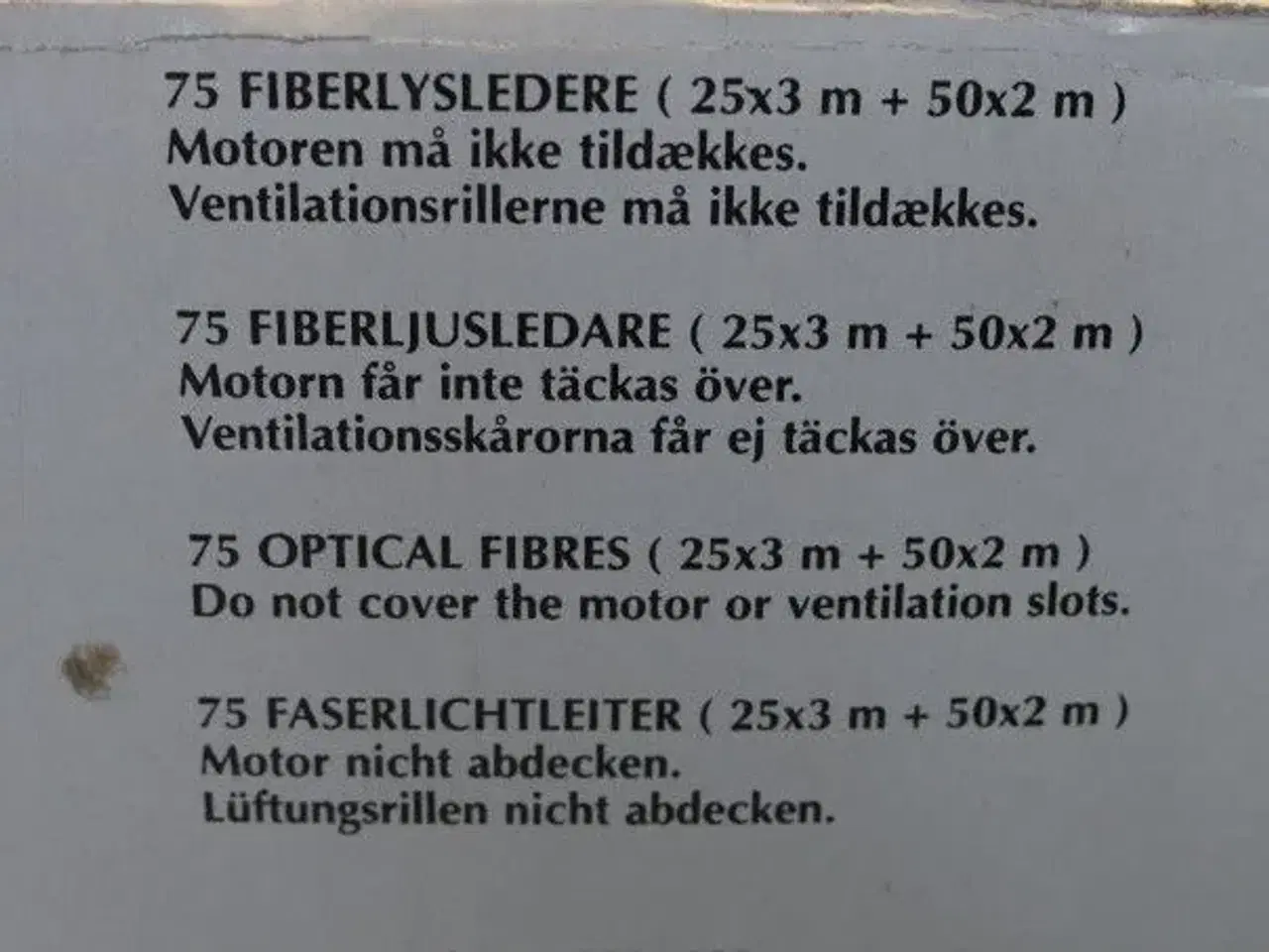 Billede 5 - Stjernehimmel 75 fiberlysleder 