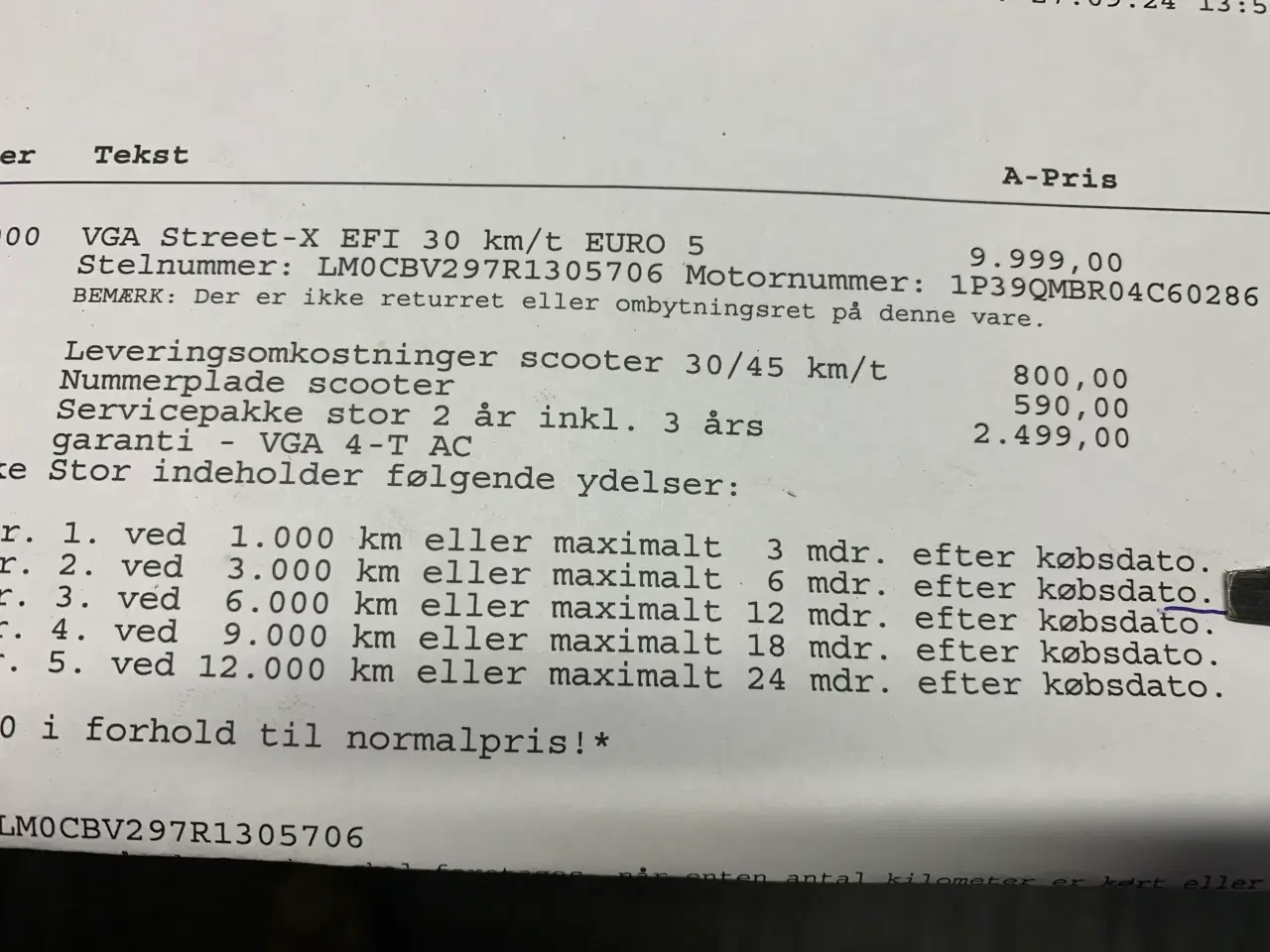 Billede 10 - Vga Street X 30 km model 2025