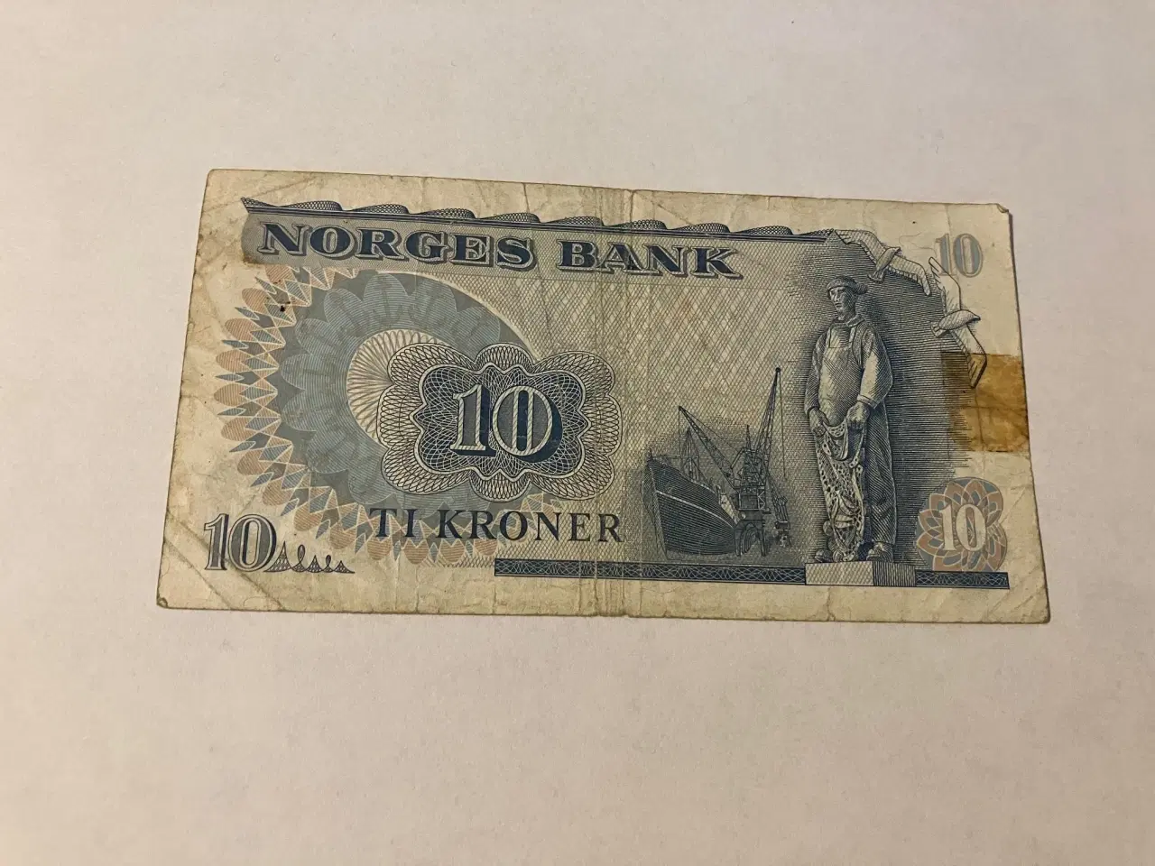 Billede 2 - 10 Kroner Norge 1976