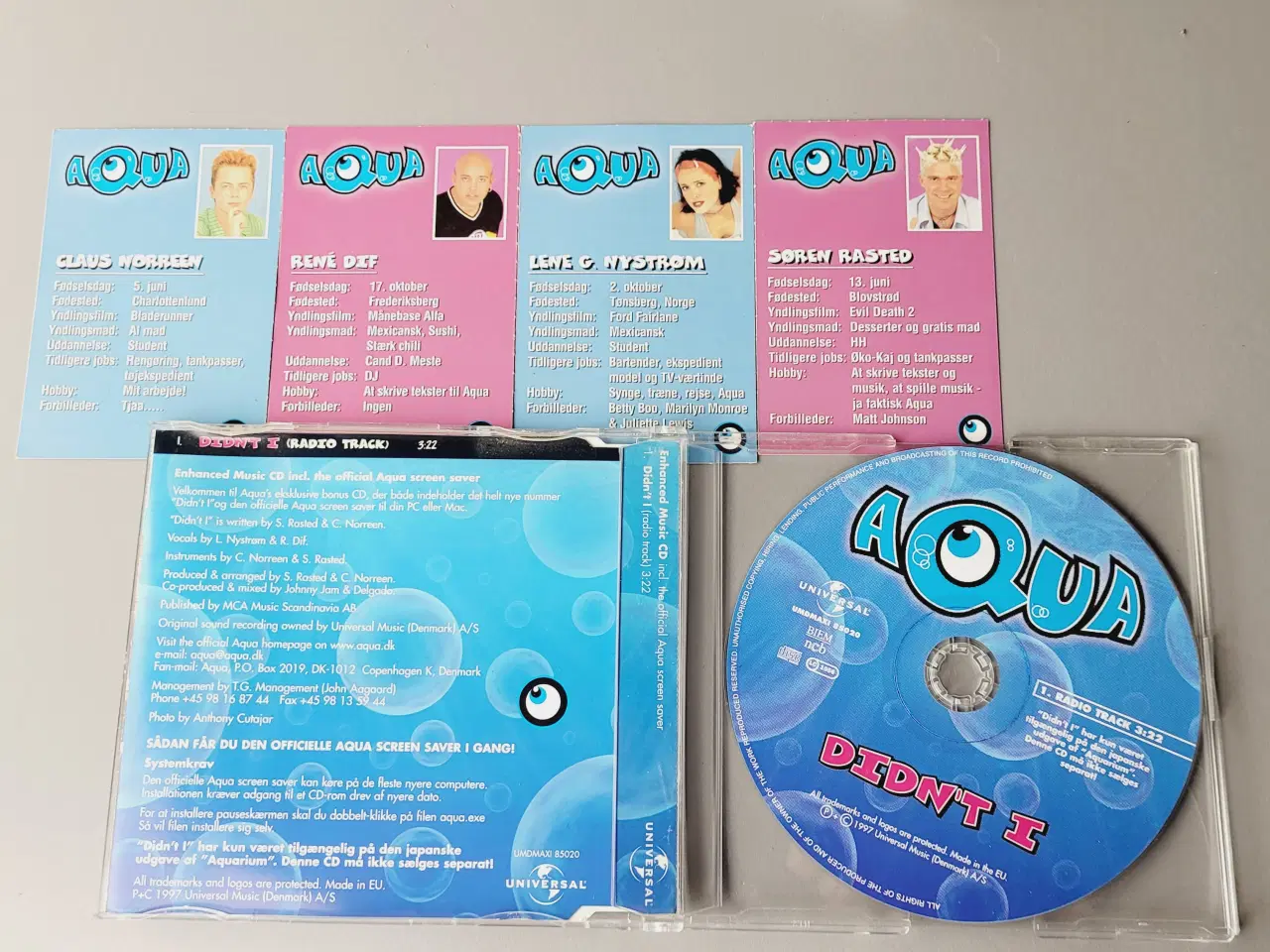 Billede 5 - ⭐️: Aqua – Around the World (VHS + CD + Samlekort)