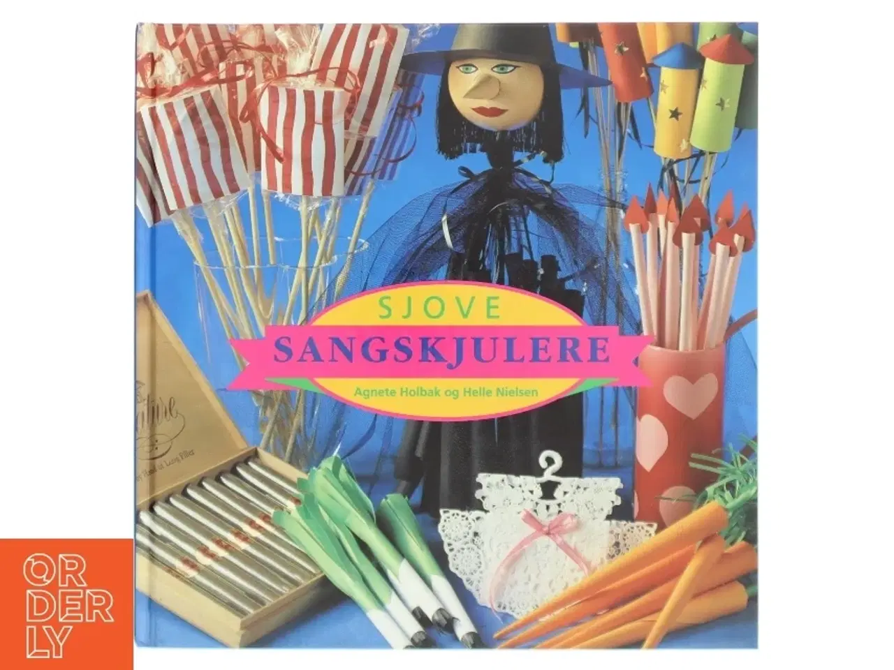 Billede 1 - 'Sjove sangskjulere' af Agnete Holbæk og Helle Nielsen (bog) fra Egmont