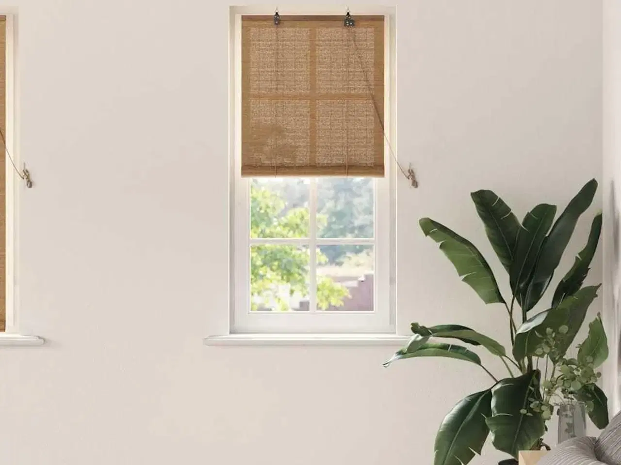 Billede 1 - Vindues Blinds & Shades Andet Lys Brun Bambus