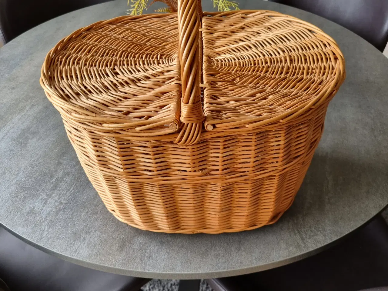 Billede 1 - Picnic kurv med låg