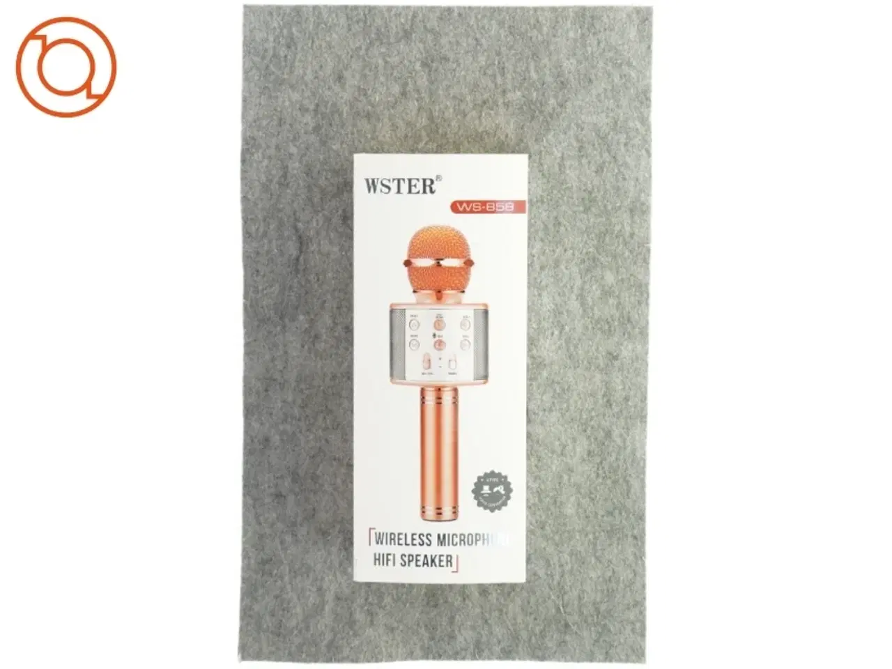 Billede 1 - WIRELESS MICROPHONE HIFI Speaker fra WSTER (str. 11 x 11 x 26)