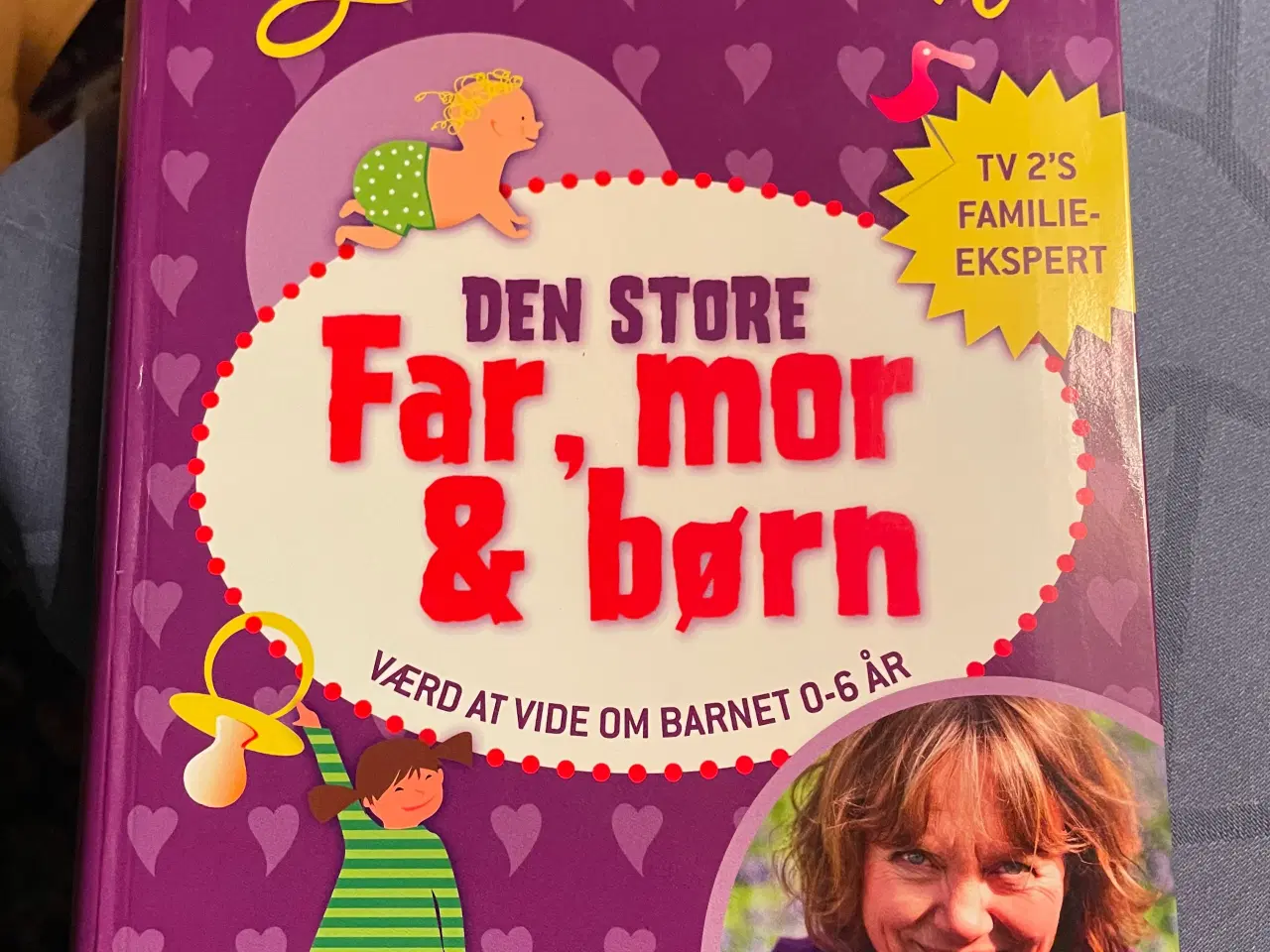 Billede 1 - Lola Jensen Far, mor & børn, signeret af Lola