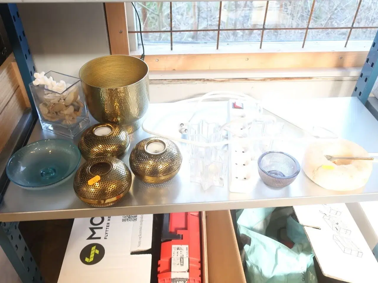 Billede 6 - Stort Blandet Lot med  Krukker, Kunstig Planter,  Lysestager, Bøger