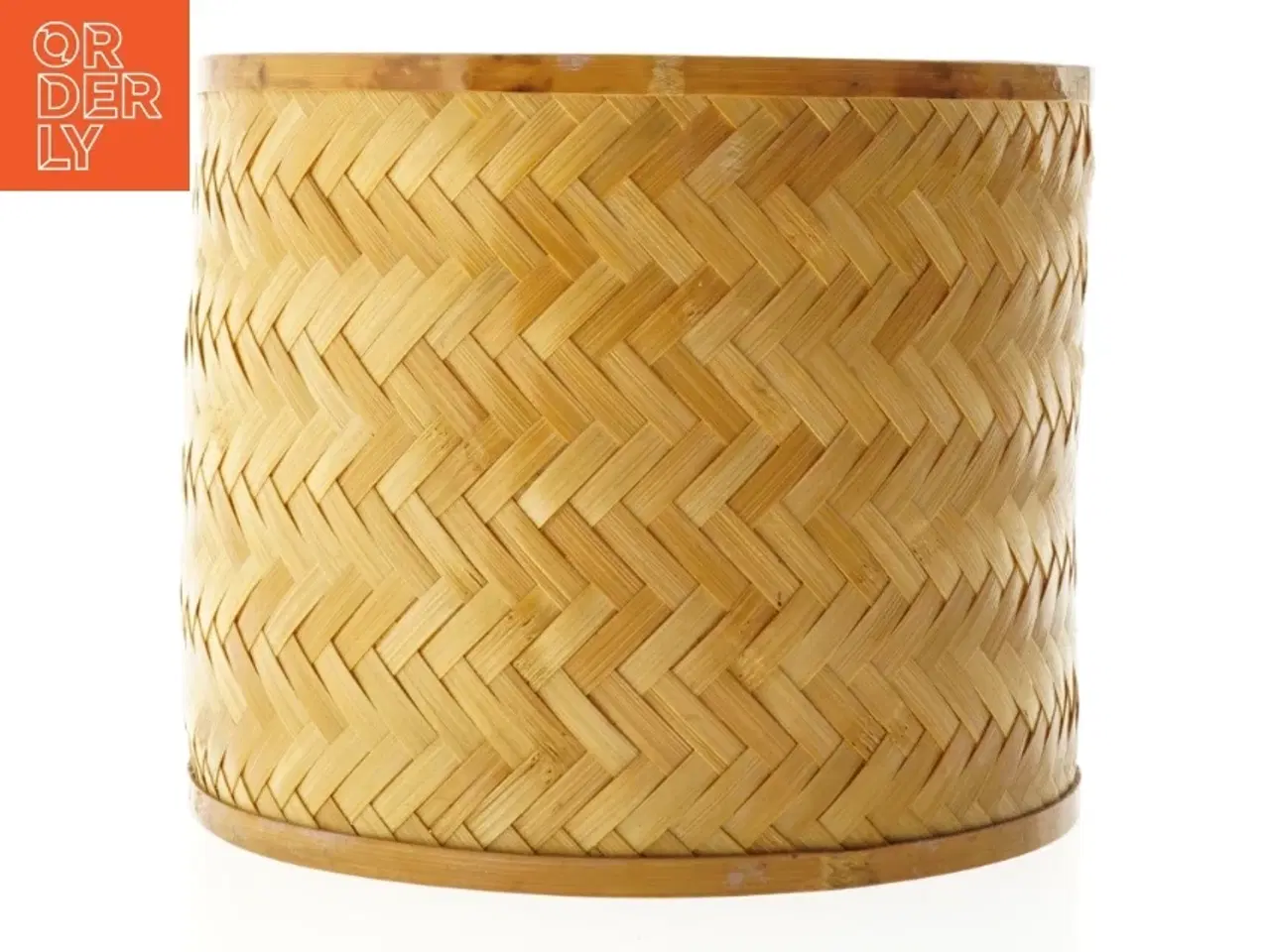 Billede 1 - Flettet Cylindrisk kurv (str. 18 cm)
