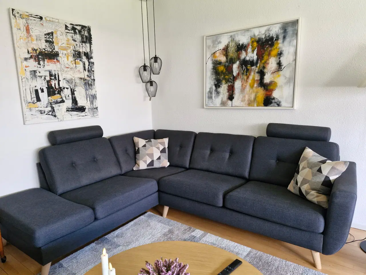 Billede 2 - Hjort Knudsen hjørnesofa-meget velholdt