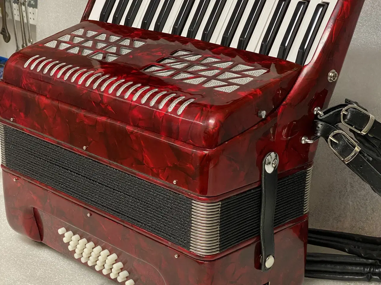 Billede 7 - Tangentharmonika – næsten ny 