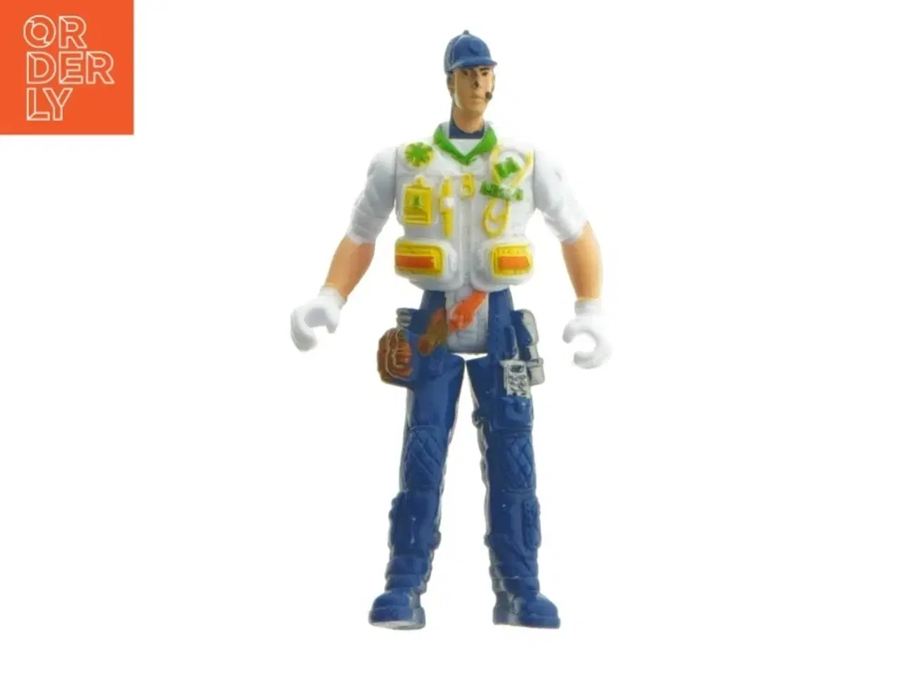 Billede 1 - Actionfigur af arbejdende mand (str. 10 cm)