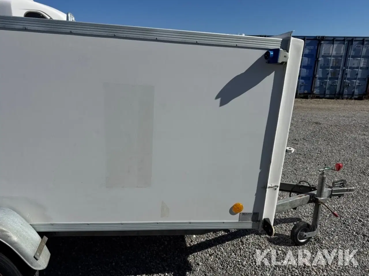 Billede 9 - Lukket toilet-/badvogn på trailer Scanvogn WC-Flex