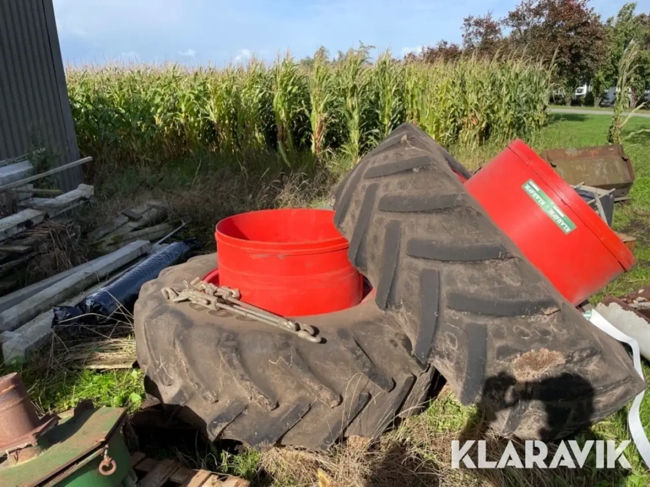 Billede 1 - Tvillingehjul Kleber // Goodyear Fitker // DTBIO - 2 styks