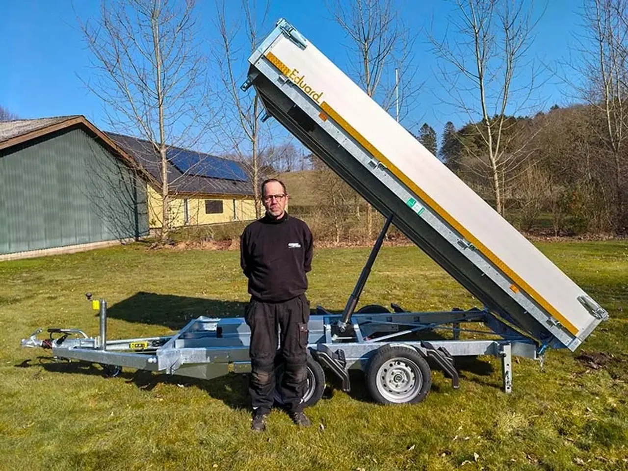 Billede 2 - EDUARD  trailer 3116-3000.63 EL tip M. Ramper
