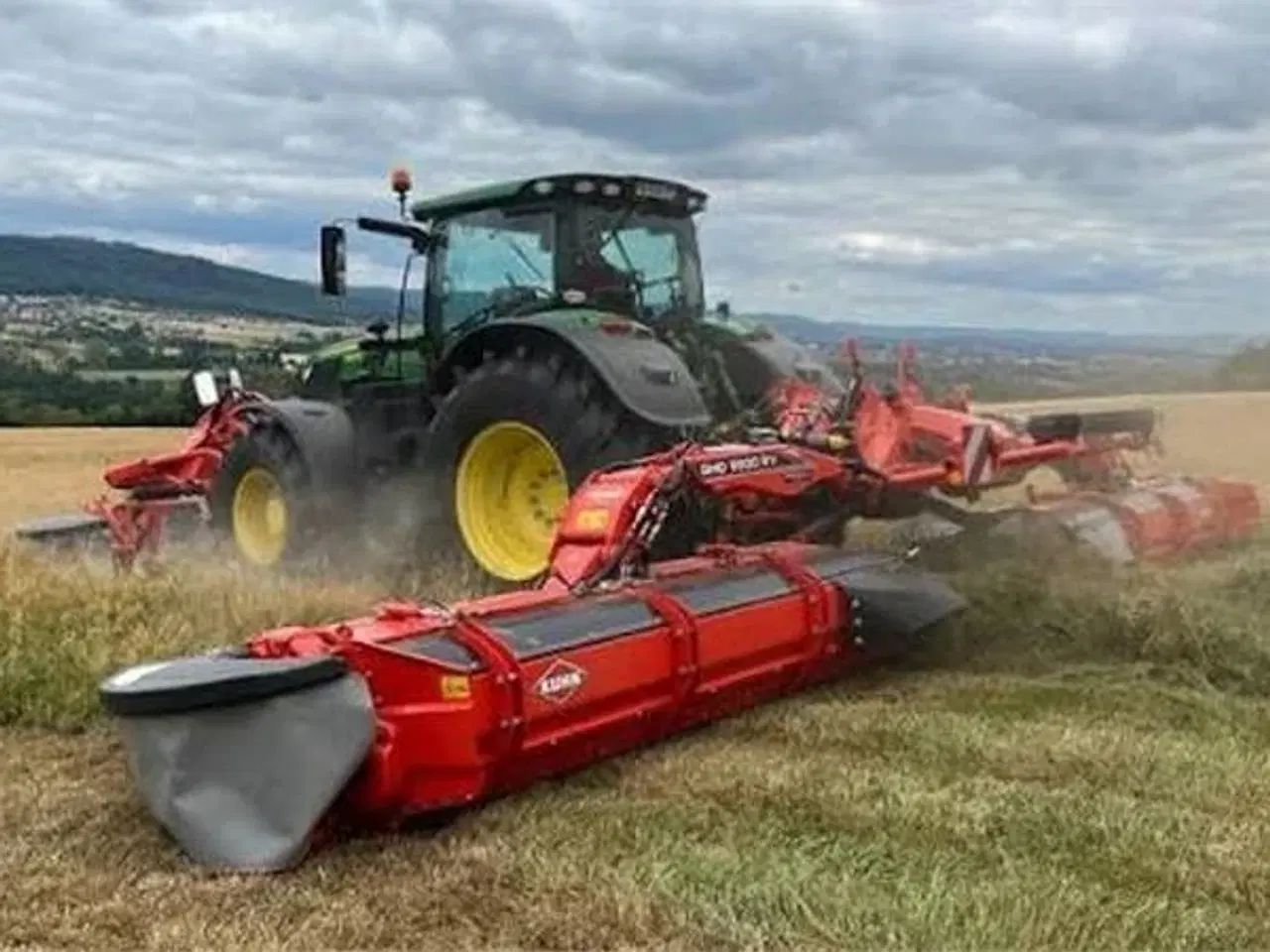 Billede 5 - Kuhn GMD 9530 RV Med snegle til at samle græsset