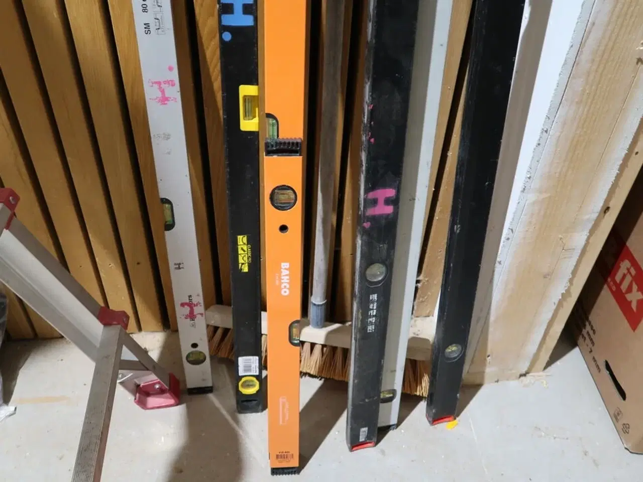 Billede 4 - 6 stk. vaterpas bl.a. STANLEY m.fl.