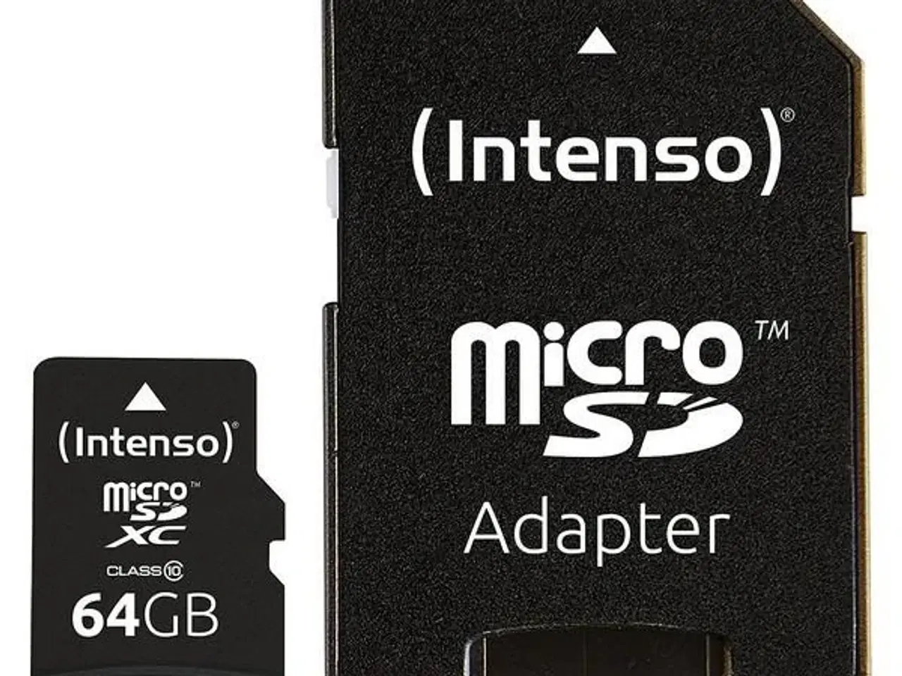 Billede 2 - Mikro-SD-hukommelseskort med adapter INTENSO 3413490 64 GB Klasse 10